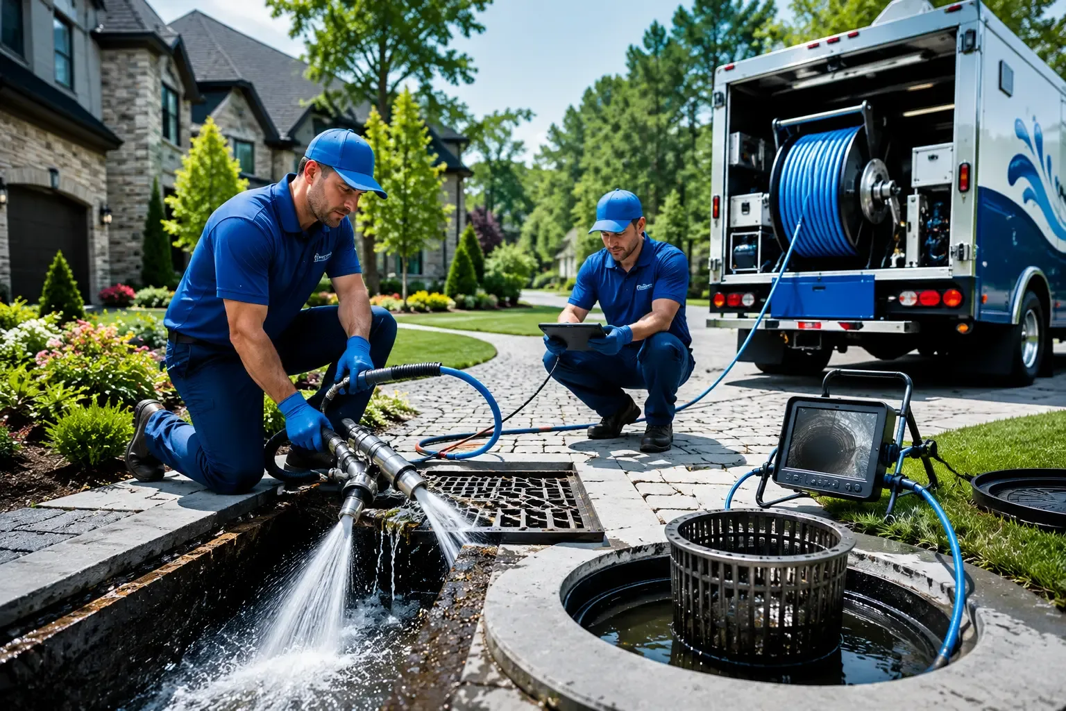 Local outdoor drain cleaning professionals in Windham, NH